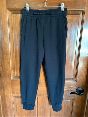 Tek Gear Black Fleece Joggers -Boys Medium